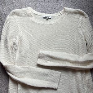 Madewell Sweater Cream/Offwhite, Medium